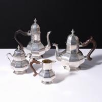 Portuguese Sterling Silver Tea , Coffee Service - Sold for $4,800 on 02-21-2026 (Lot 154).jpg